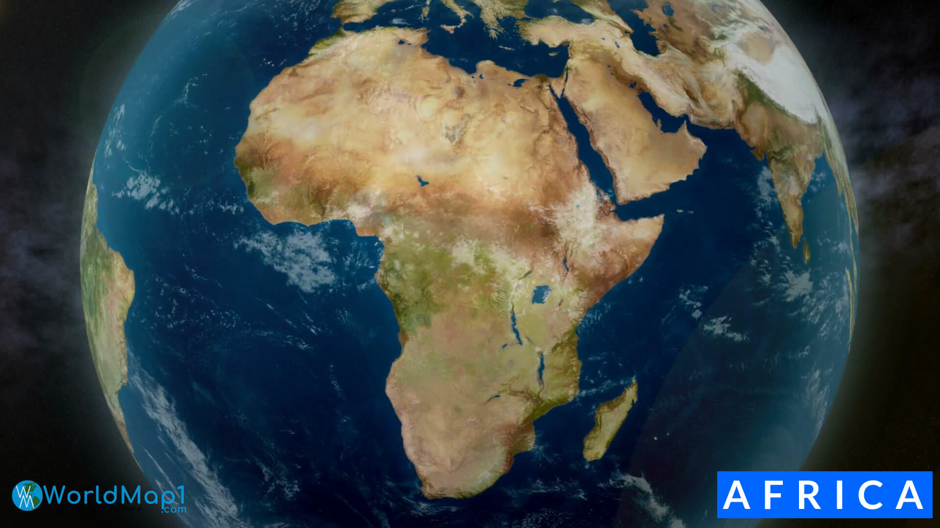 Africa Satellite Image